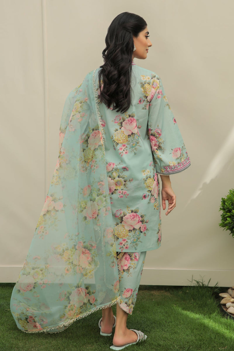 Baroque | Lawn Collection 24 | UF-215 - by - Libasekhas UK - Registered Vendor of : Baroque - 100% Original Designer Dresss