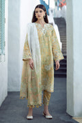 Baroque | Lawn Collection 24 | UF-542 - by - Libasekhas UK - Registered Vendor of : Baroque - 100% Original Designer Dresss