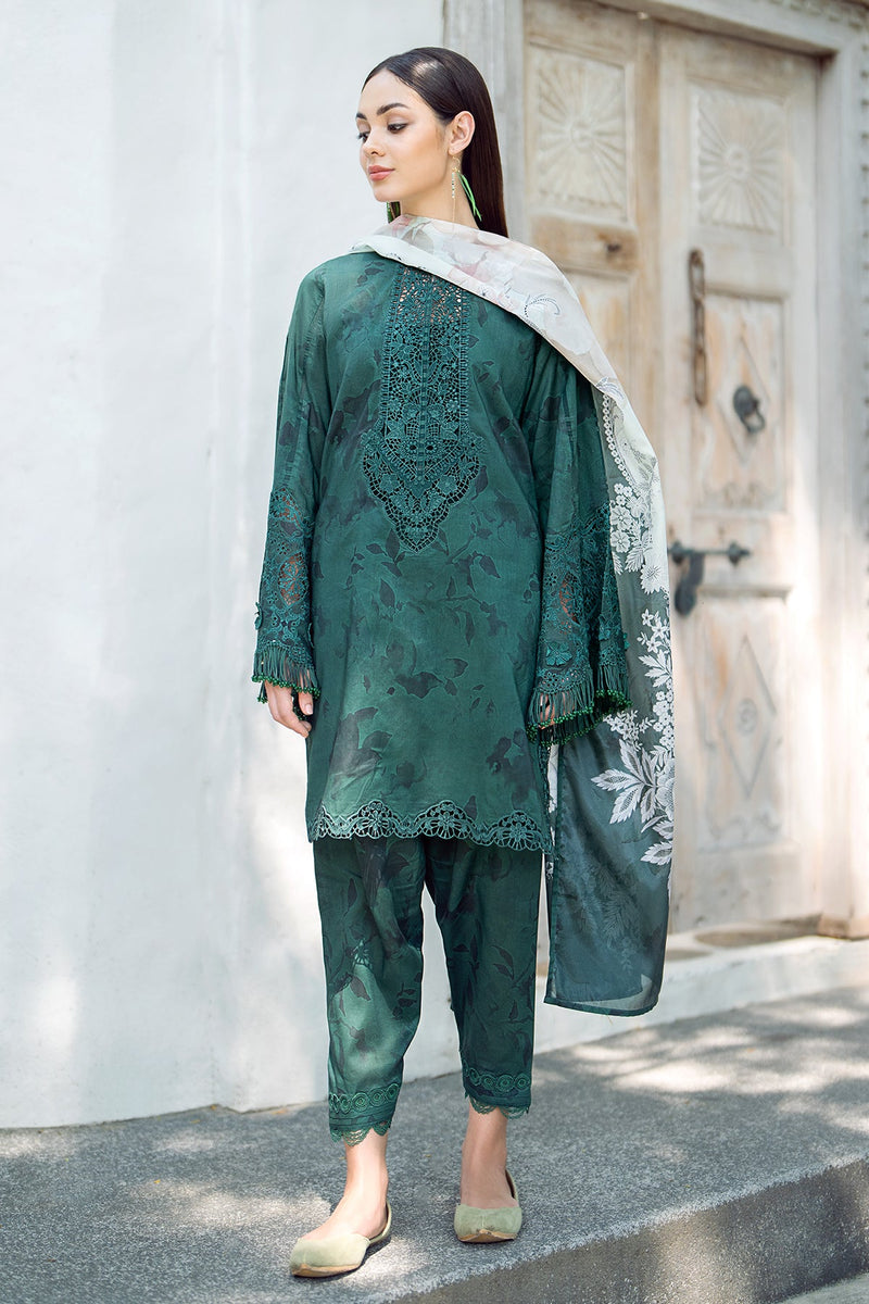 Baroque | Lawn Collection 24 | UF-546 - by - Libasekhas UK - Registered Vendor of : Baroque - 100% Original Designer Dresss