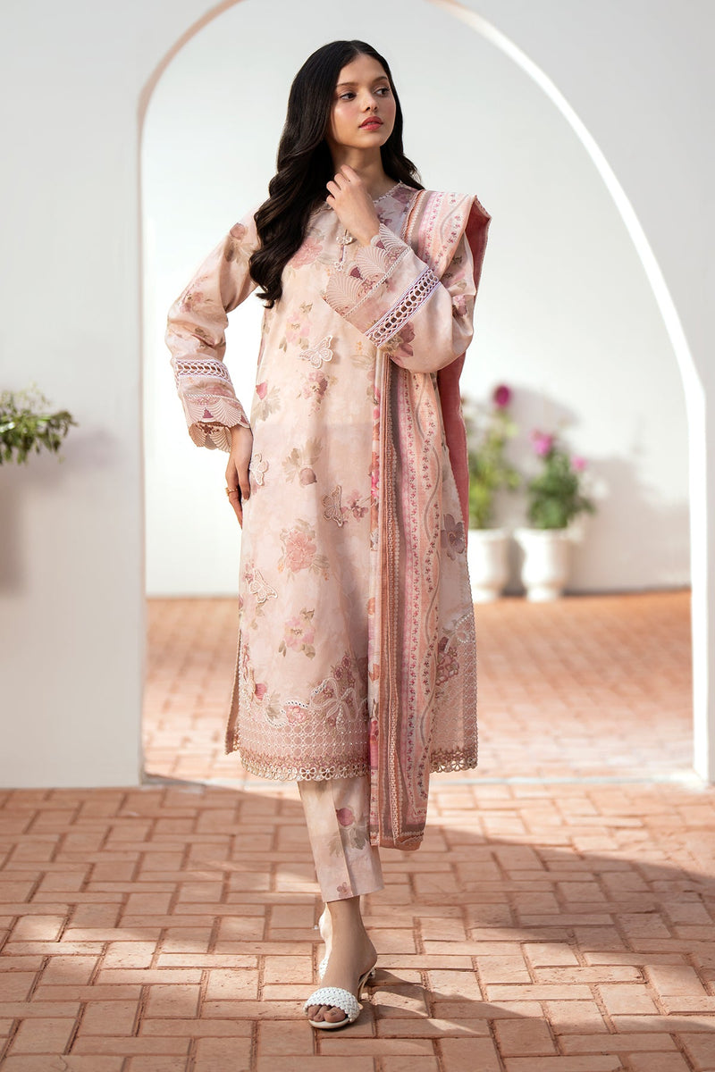 Baroque | Lawn Collection 24 | UF-527 - by - Libasekhas UK - Registered Vendor of : Baroque - 100% Original Designer Dresss