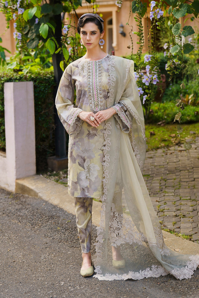 Baroque | Lawn Collection 24 | UF-587 - by - Libasekhas UK - Registered Vendor of : Baroque - 100% Original Designer Dresss