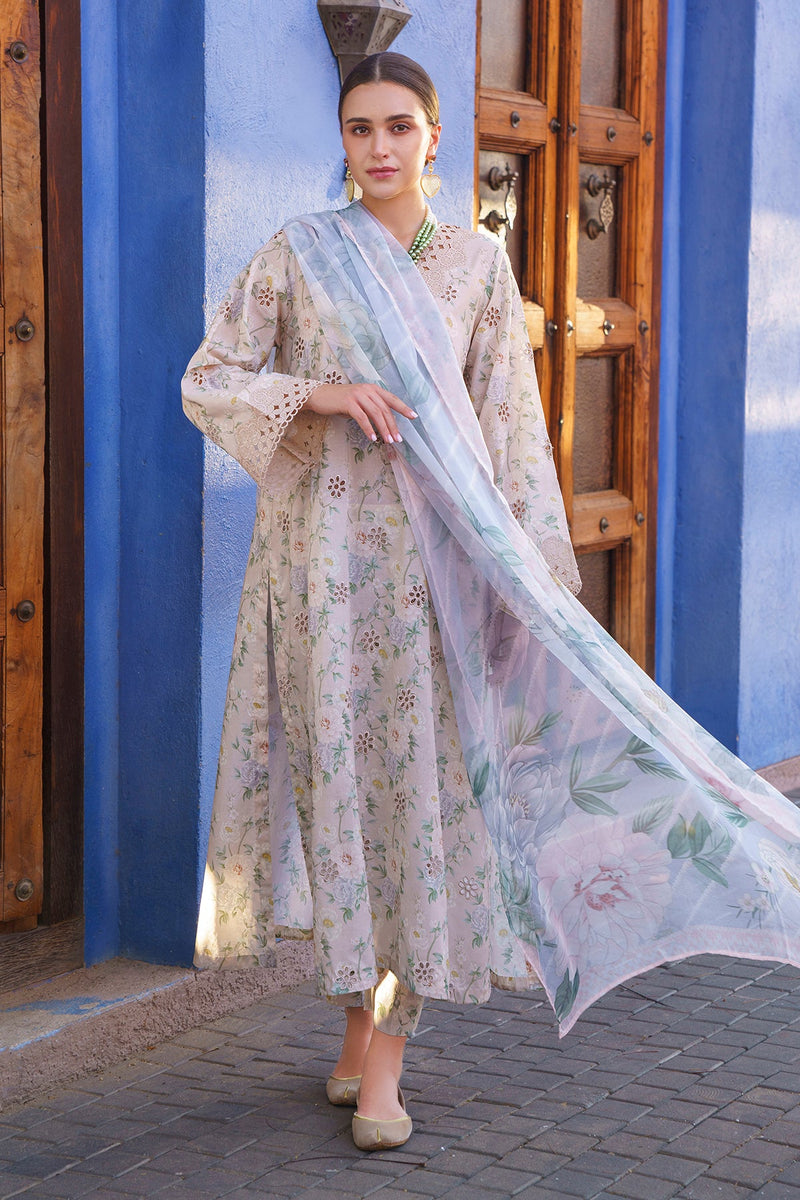 Baroque | Lawn Collection 24 | UF-591 - by - Libasekhas UK - Registered Vendor of : Baroque - 100% Original Designer Dresss