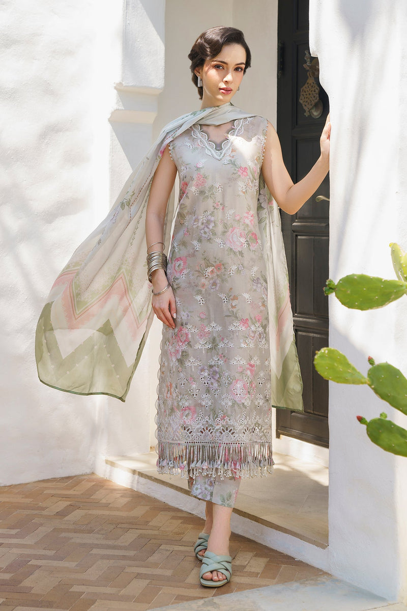 Baroque | Lawn Collection 24 | UF-575 - by - Libasekhas UK - Registered Vendor of : Baroque - 100% Original Designer Dresss