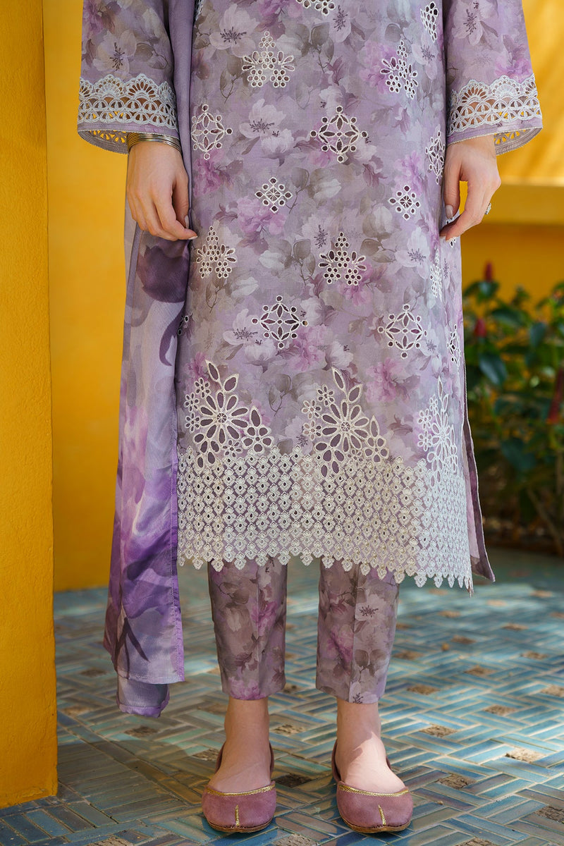 Baroque | Lawn Collection 24 | UF-579 - by - Libasekhas UK - Registered Vendor of : Baroque - 100% Original Designer Dresss