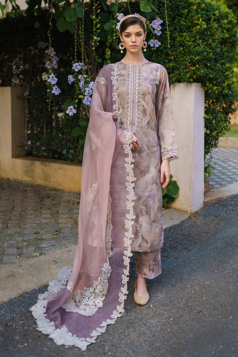 Baroque | Lawn Collection 24 | UF-586 - by - Libasekhas UK - Registered Vendor of : Baroque - 100% Original Designer Dresss