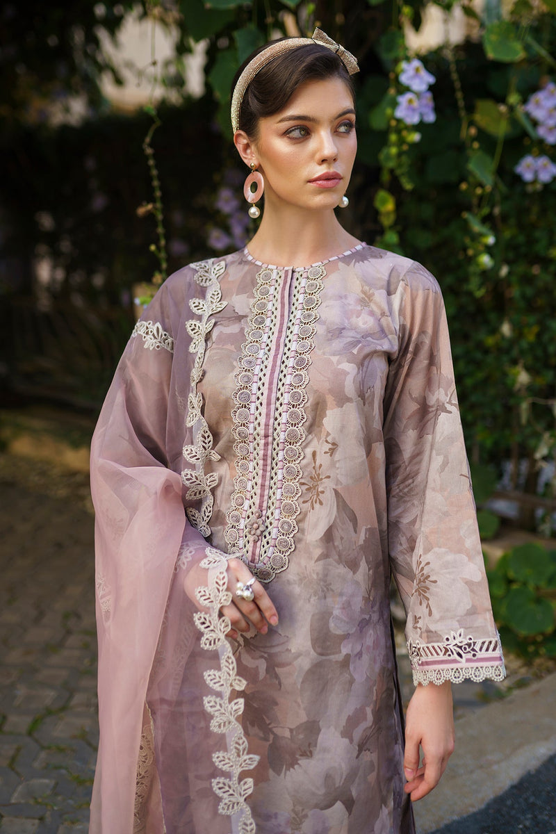 Baroque | Lawn Collection 24 | UF-586 - by - Libasekhas UK - Registered Vendor of : Baroque - 100% Original Designer Dresss