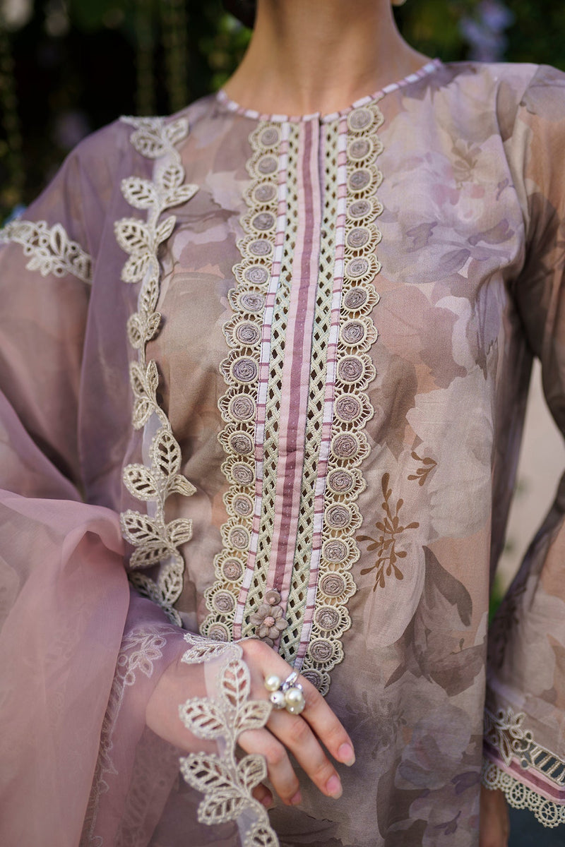 Baroque | Lawn Collection 24 | UF-586 - by - Libasekhas UK - Registered Vendor of : Baroque - 100% Original Designer Dresss