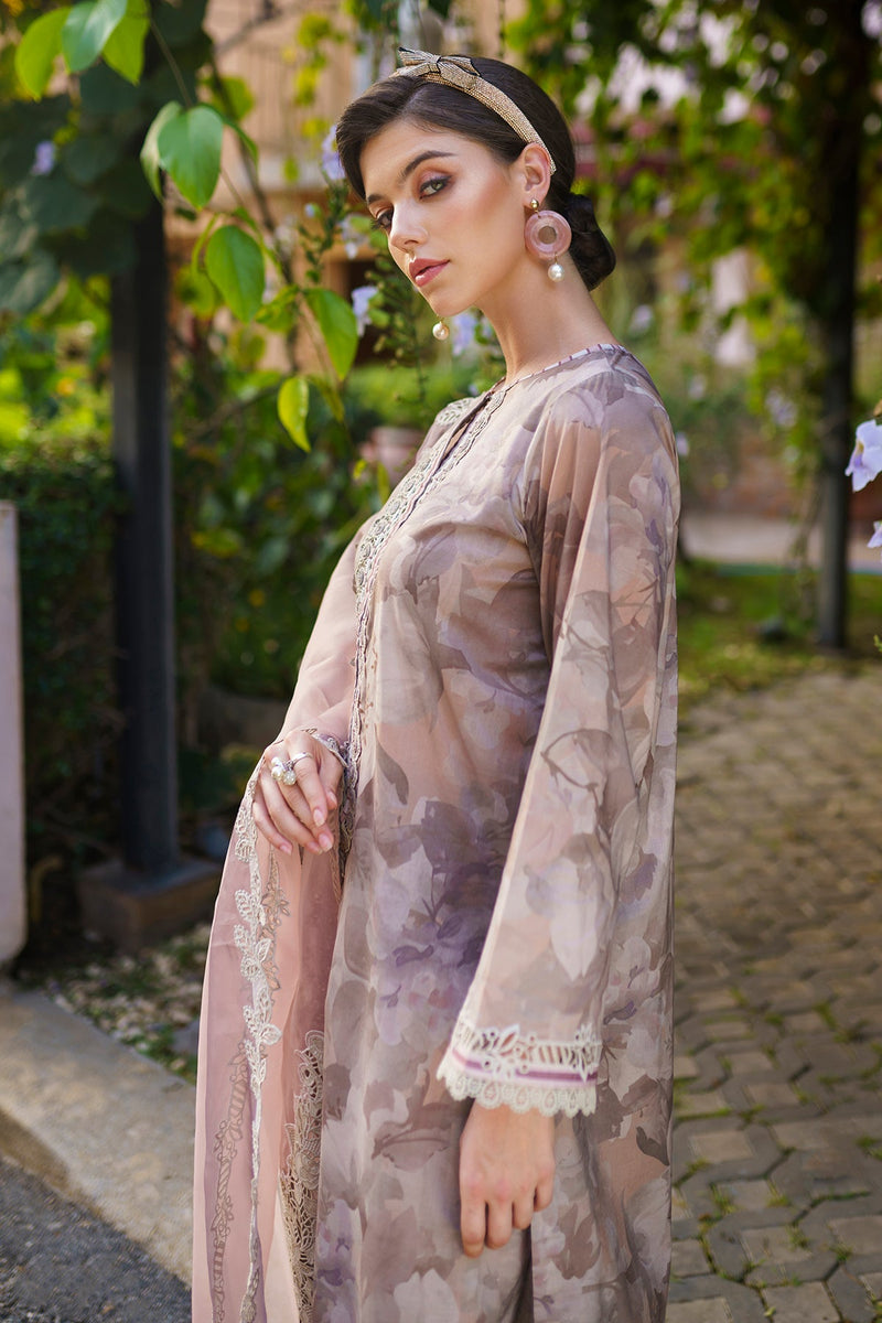 Baroque | Lawn Collection 24 | UF-586 - by - Libasekhas UK - Registered Vendor of : Baroque - 100% Original Designer Dresss