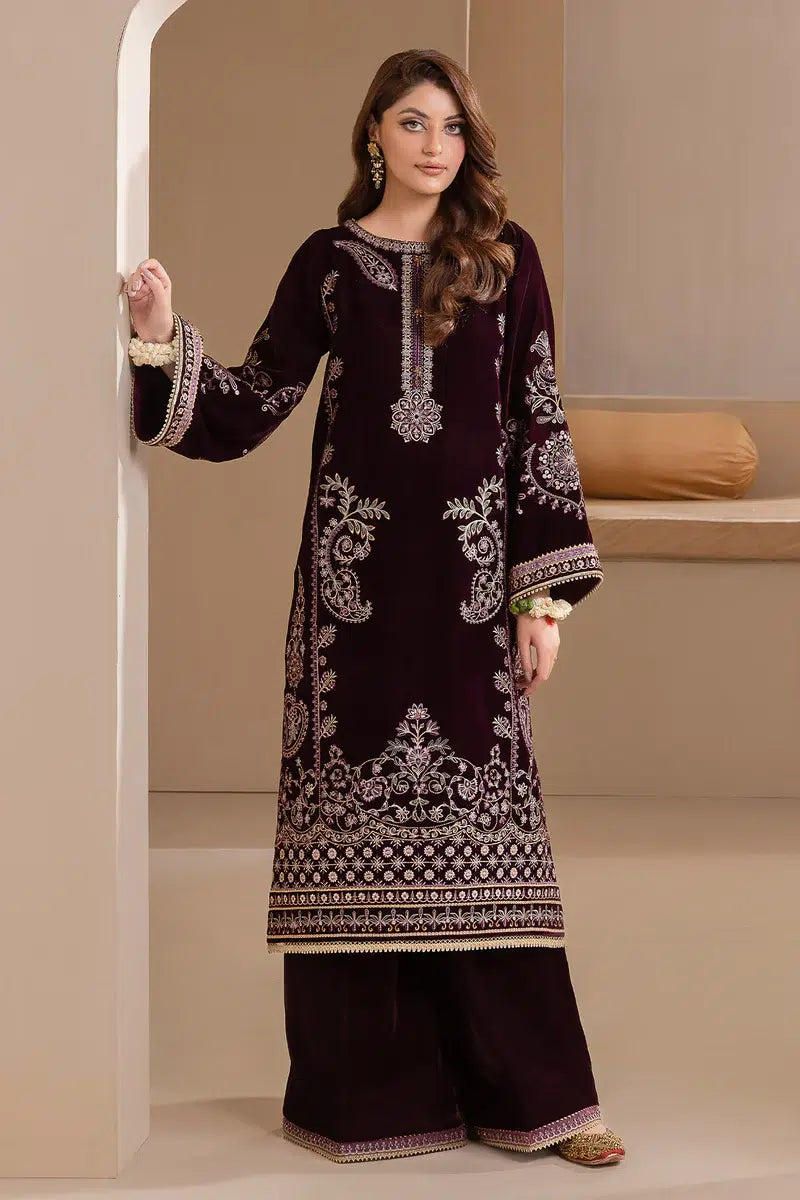 Baroque | Jahanara Luxury Velvet 23 | UF-422 - by - Libasekhas UK - Registered Vendor of : Baroque - 100% Original Designer Dresss