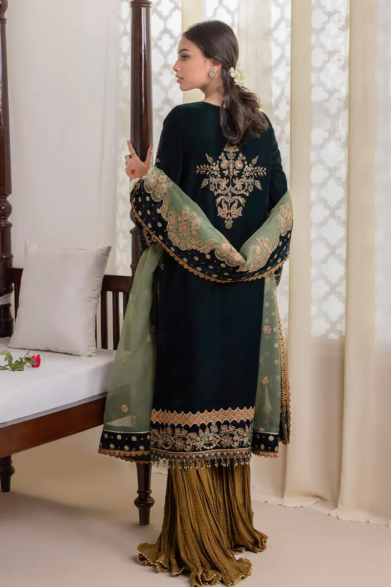 Baroque | Jahanara Luxury Velvet 23 | UF-423 - by - Libasekhas UK - Registered Vendor of : Baroque - 100% Original Designer Dresss