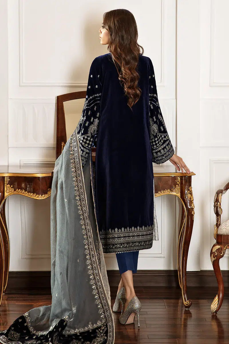 Baroque | Jahanara Luxury Velvet 23 | UF-41 - by - Libasekhas UK - Registered Vendor of : Baroque - 100% Original Designer Dresss