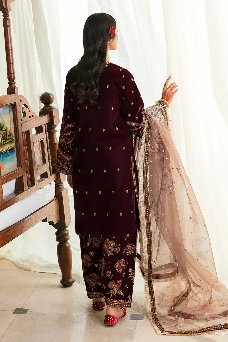 Baroque | Jahanara Luxury Velvet 23 | UF-250 - by - Libasekhas UK - Registered Vendor of : Baroque - 100% Original Designer Dresss