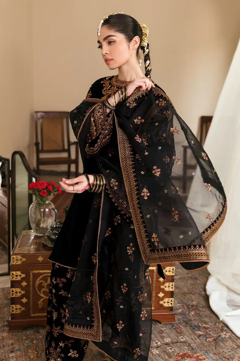 Baroque | Jahanara Luxury Velvet 23 | UF-253 - by - Libasekhas UK - Registered Vendor of : Baroque - 100% Original Designer Dresss