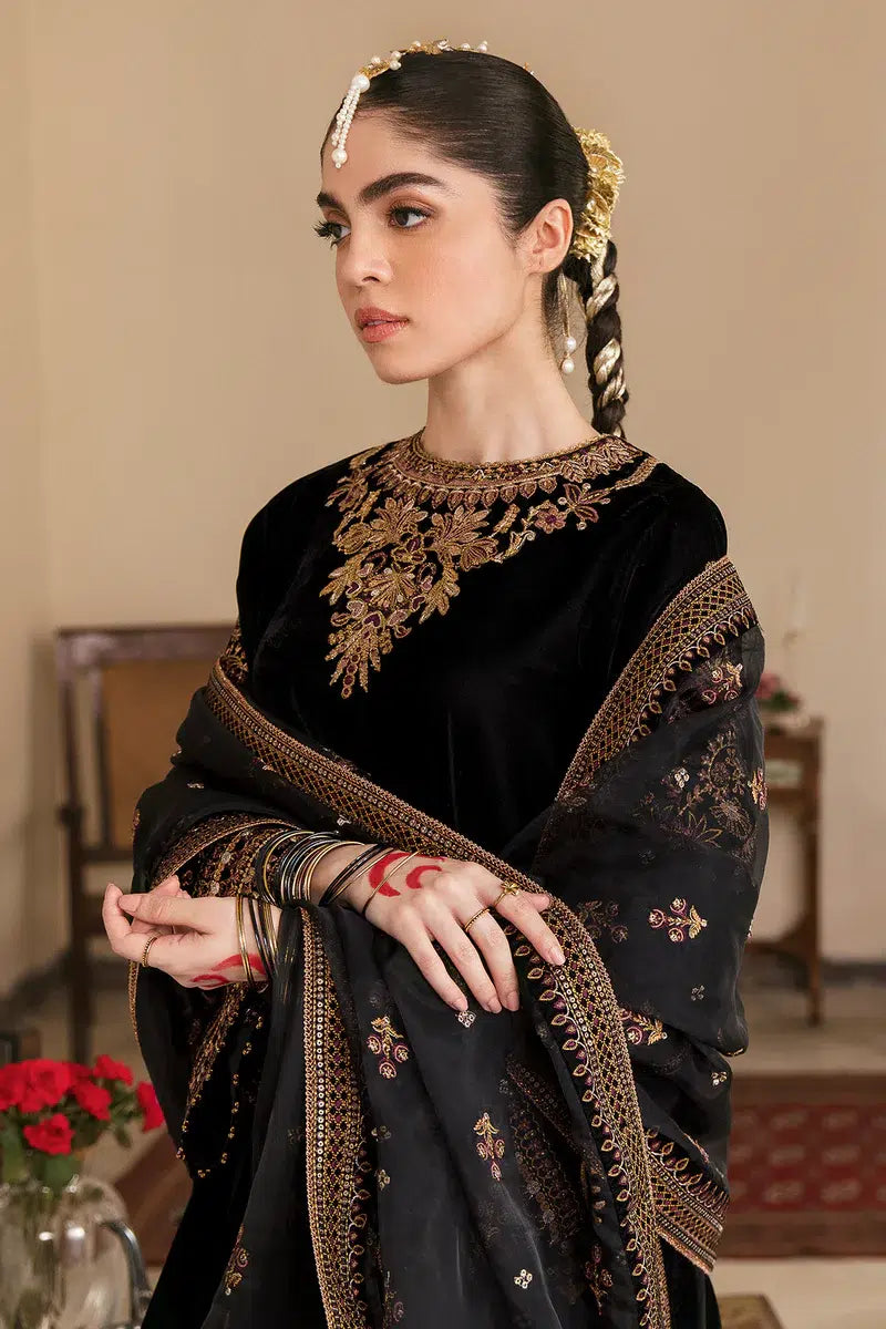 Baroque | Jahanara Luxury Velvet 23 | UF-253 - by - Libasekhas UK - Registered Vendor of : Baroque - 100% Original Designer Dresss
