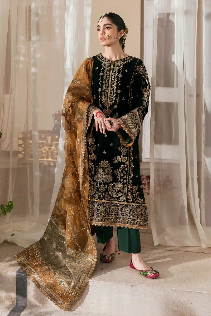 Baroque | Jahanara Luxury Velvet 23 | UF-255 - by - Libasekhas UK - Registered Vendor of : Baroque - 100% Original Designer Dresss