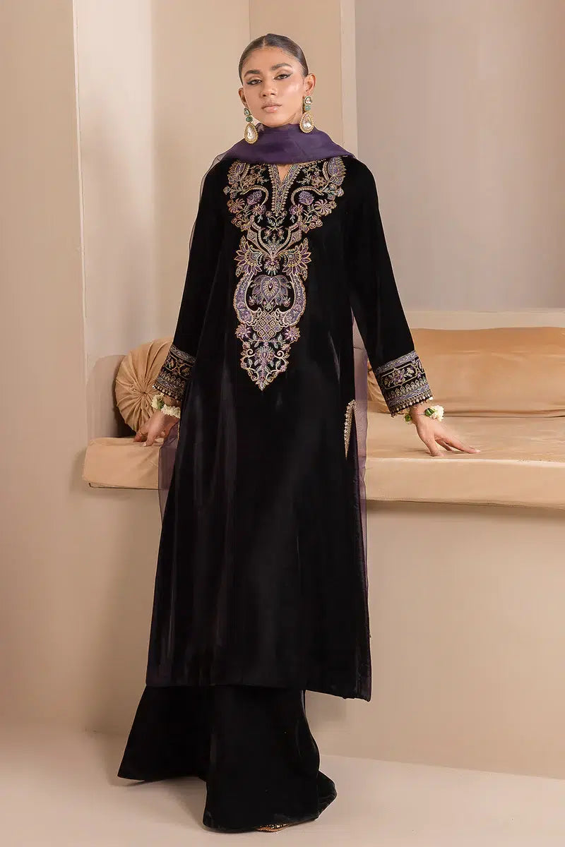 Baroque | Jahanara Luxury Velvet 23 | UF-426 - by - Libasekhas UK - Registered Vendor of : Baroque - 100% Original Designer Dresss