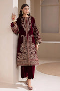 Baroque | Jahanara Luxury Velvet 23 | UF-421 - by - Libasekhas UK - Registered Vendor of : Baroque - 100% Original Designer Dresss