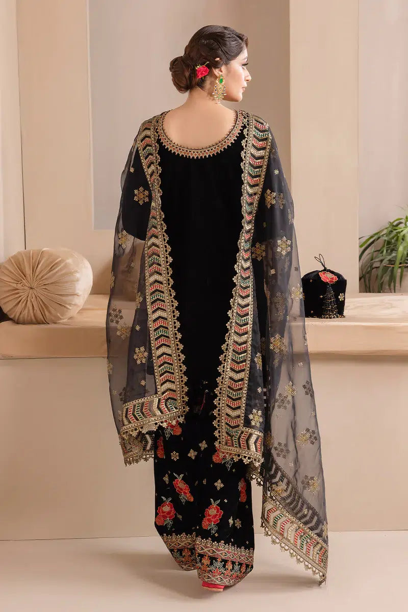 Baroque | Jahanara Luxury Velvet 23 | UF-427 - by - Libasekhas UK - Registered Vendor of : Baroque - 100% Original Designer Dresss