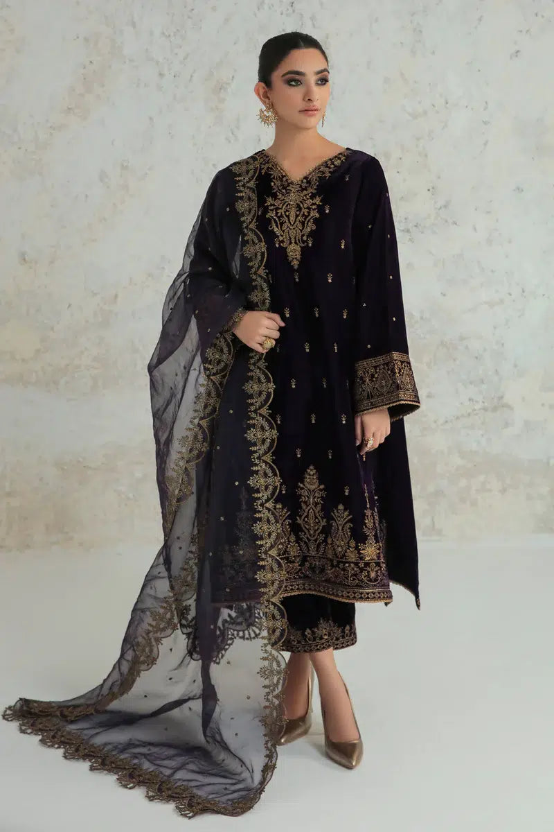 Baroque | Jahanara Luxury Velvet 23 | UF-239 - by - Libasekhas UK - Registered Vendor of : Baroque - 100% Original Designer Dresss