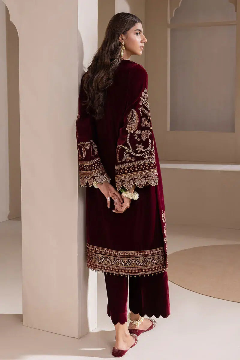 Baroque | Jahanara Luxury Velvet 23 | UF-421 - by - Libasekhas UK - Registered Vendor of : Baroque - 100% Original Designer Dresss