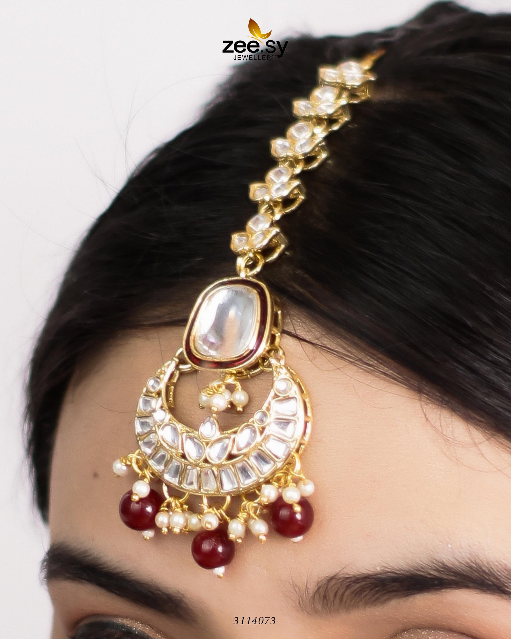 Aqsa Necklace Set - by - Libasekhas UK - Registered Vendor of : Zeesy - 100% Original Designer Dresss
