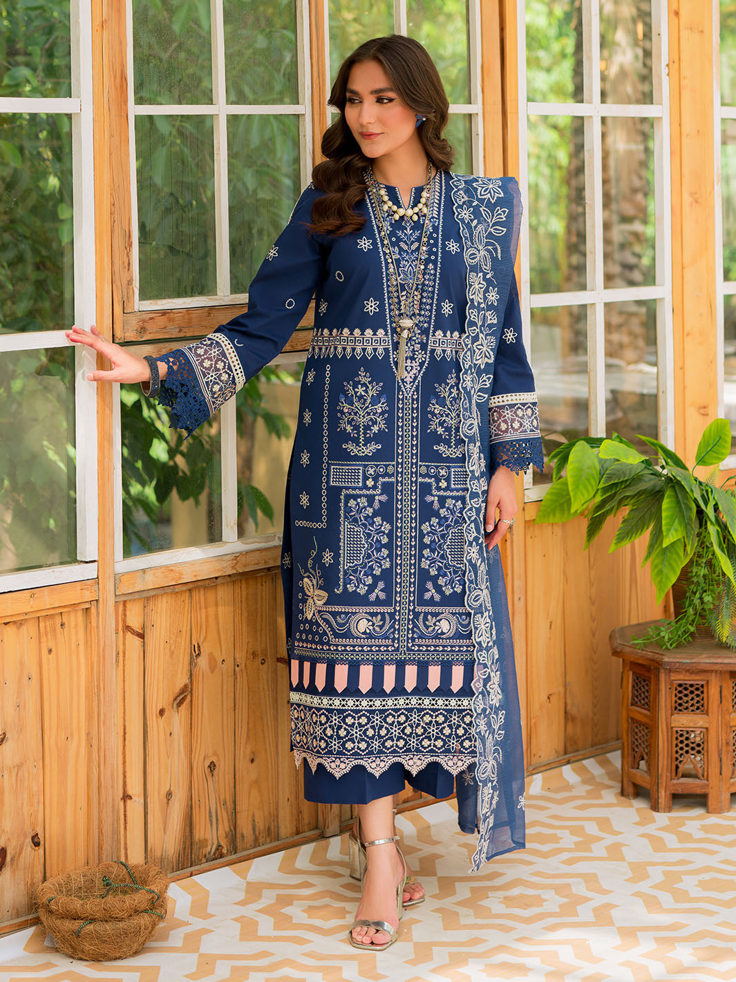 Mahnur | Bella Lawn 24 | BL - 02 - by - Libasekhas UK - Registered Vendor of : Mahnur - 100% Original Designer Dresss