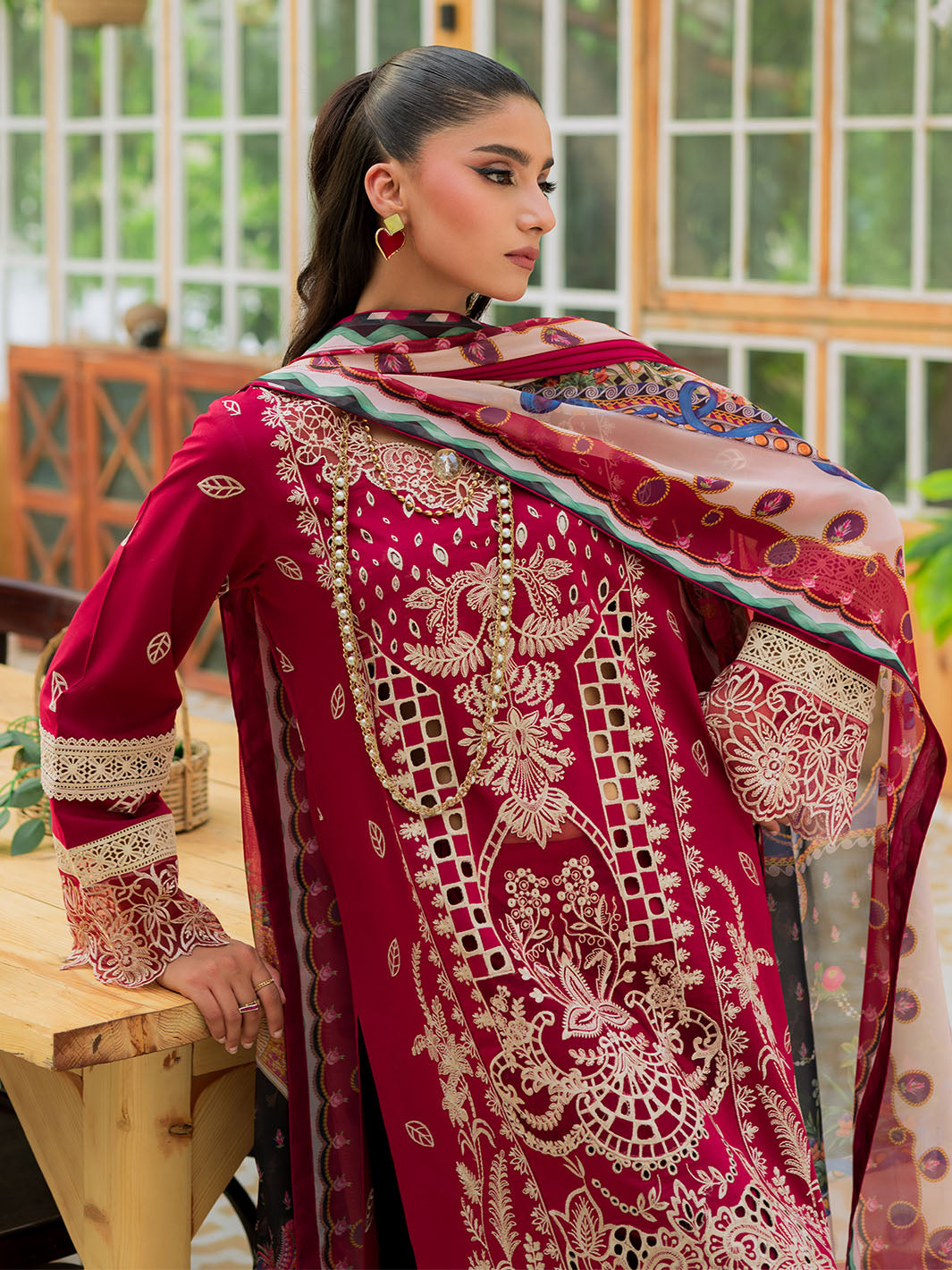 Mahnur | Bella Lawn 24 | BL - 08 - by - Libasekhas UK - Registered Vendor of : Mahnur - 100% Original Designer Dresss