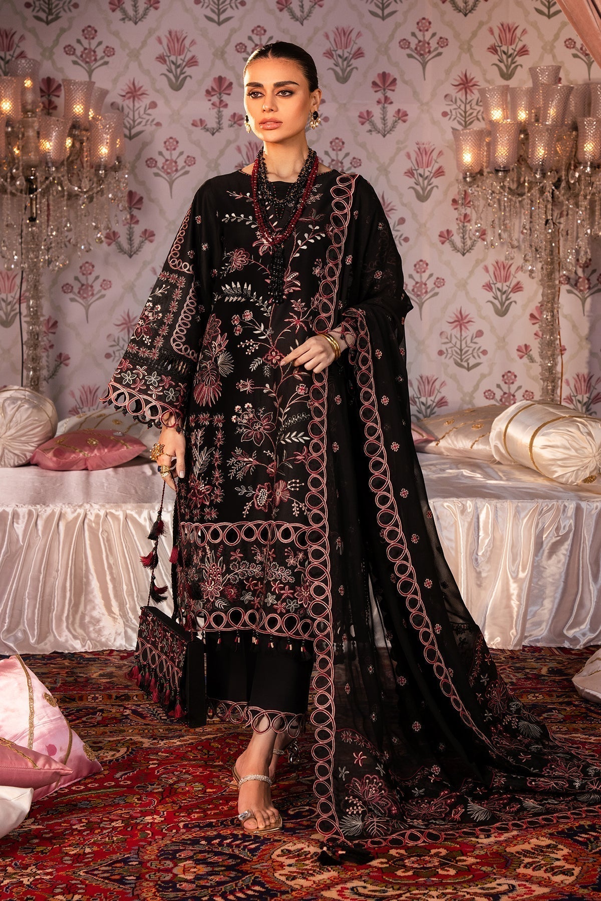 Alizeh | Rawayat Luxury Lawn 24 | Gulshan - by - Libasekhas UK - Registered Vendor of : Alizeh - 100% Original Designer Dresss