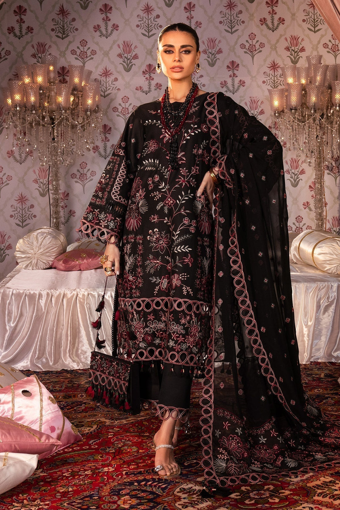 Alizeh | Rawayat Luxury Lawn 24 | Gulshan - by - Libasekhas UK - Registered Vendor of : Alizeh - 100% Original Designer Dresss