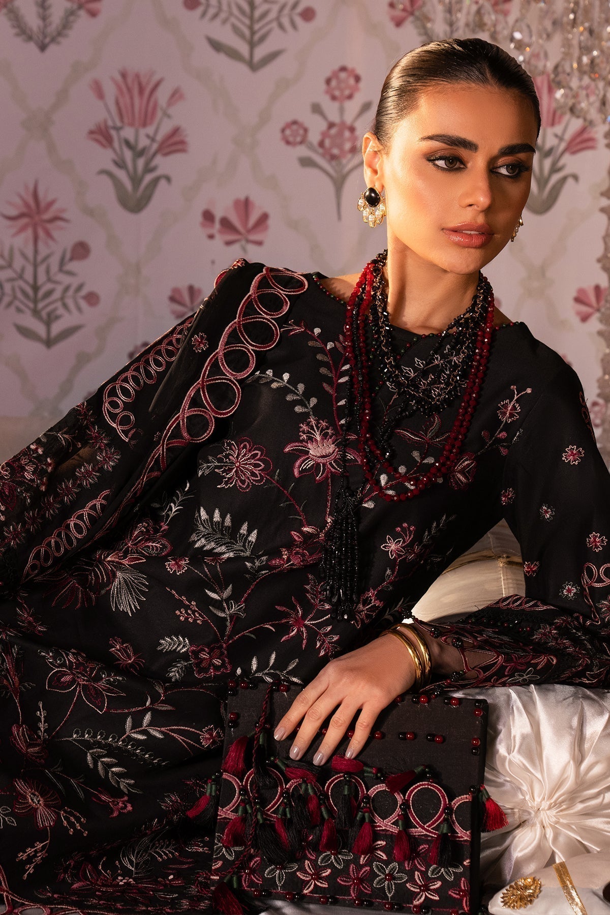 Alizeh | Rawayat Luxury Lawn 24 | Gulshan - by - Libasekhas UK - Registered Vendor of : Alizeh - 100% Original Designer Dresss