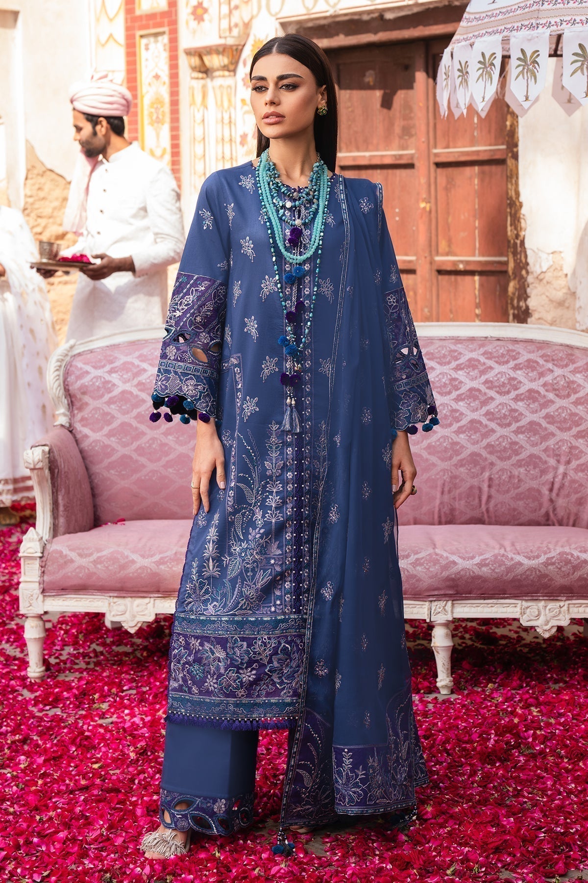 Alizeh | Rawayat Luxury Lawn 24 | Shehnaaz - by - Libasekhas UK - Registered Vendor of : Alizeh - 100% Original Designer Dresss