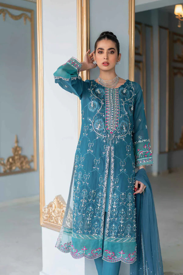 Jeem | Luxury Pret | BLUSH - by - Libasekhas UK - Registered Vendor of : Jeem - 100% Original Designer Dresss