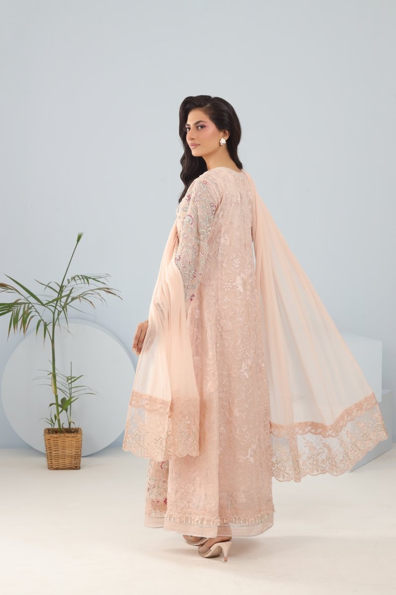 Panache | Pret | Blush Grandeur - by - Libasekhas UK - Registered Vendor of : Panache By Mona - 100% Original Designer Dresss