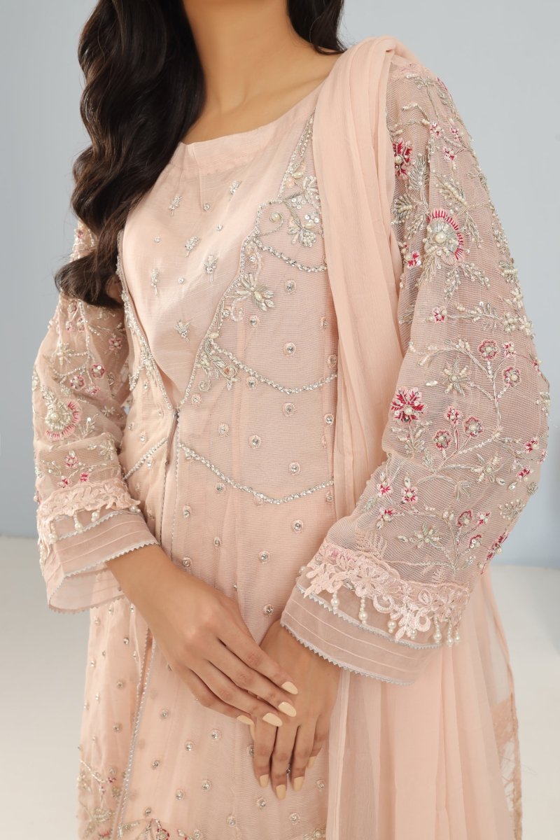 Panache | Pret | Blush Grandeur - by - Libasekhas UK - Registered Vendor of : Panache By Mona - 100% Original Designer Dresss