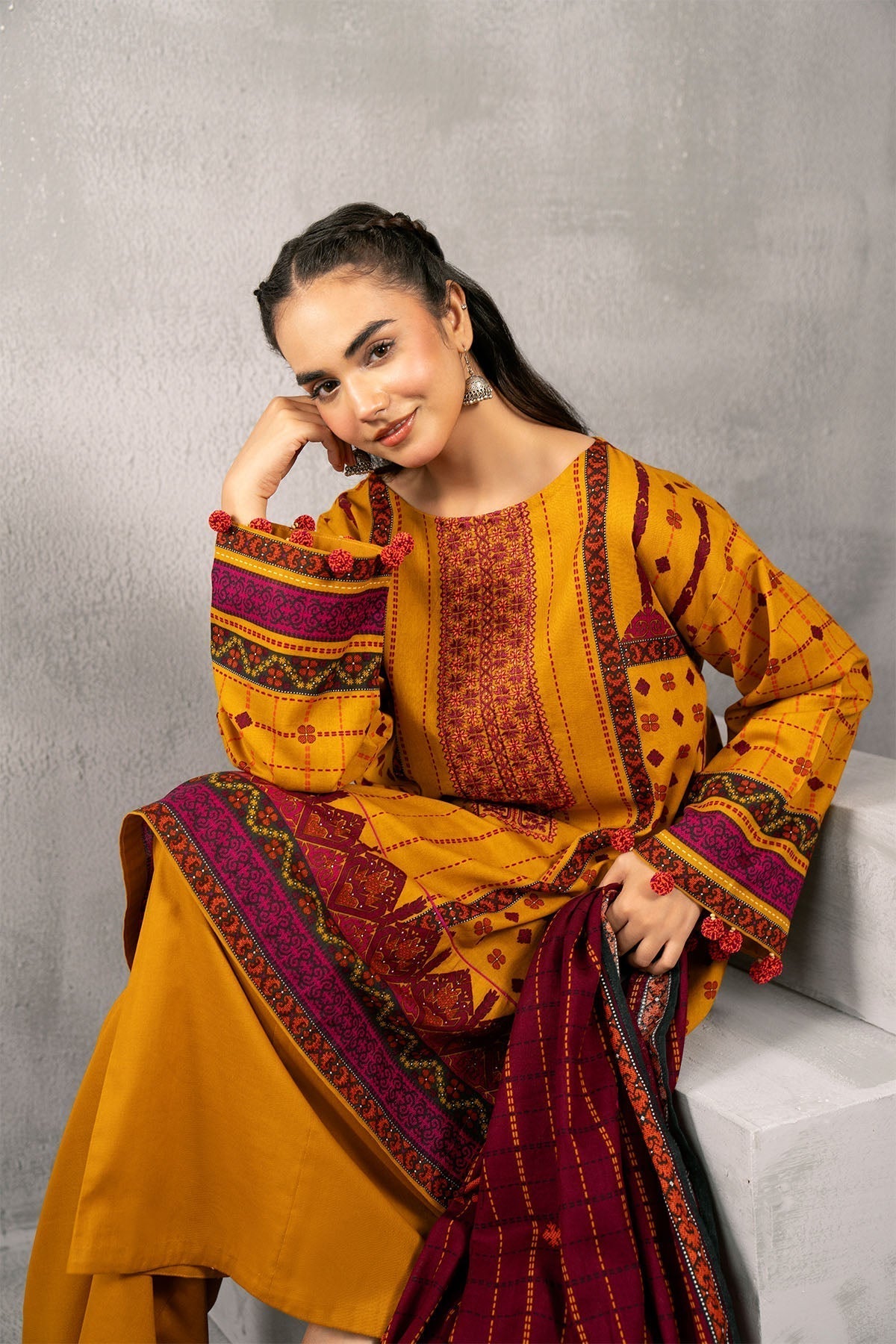 Kayseria | Winter Khaddar 24 | C6040-1 - by - Libasekhas UK - Registered Vendor of : Kayseria - 100% Original Designer Dresss