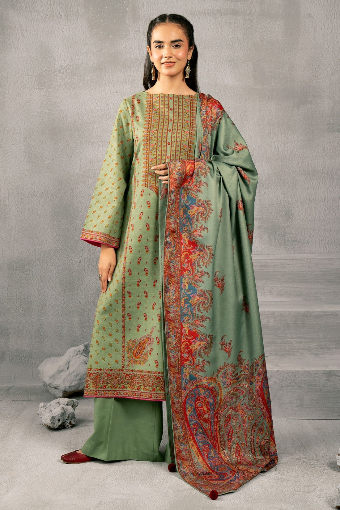 Kayseria | Winter Khaddar 24 | C6055 - by - Libasekhas UK - Registered Vendor of : Kayseria - 100% Original Designer Dresss