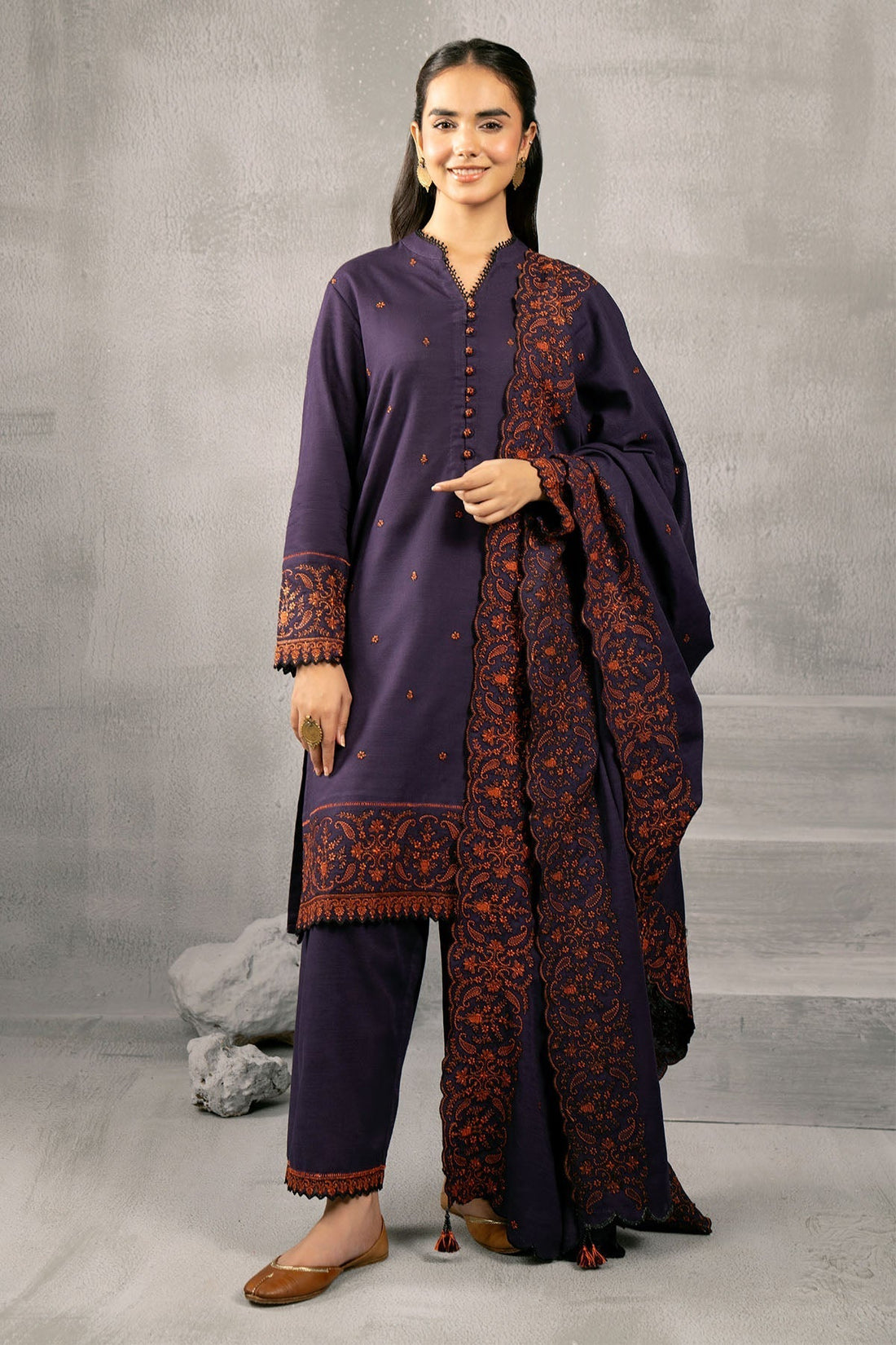 Kayseria | Winter Khaddar 24 | C6066-1 - by - Libasekhas UK - Registered Vendor of : Kayseria - 100% Original Designer Dresss