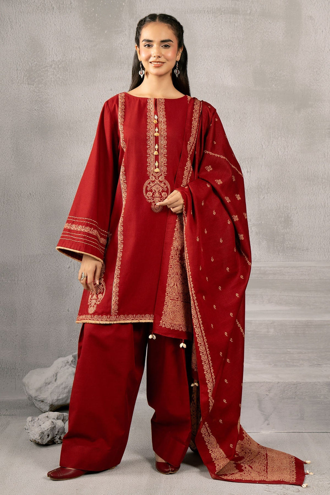 Kayseria | Winter Khaddar 24 | C6068-1 - by - Libasekhas UK - Registered Vendor of : Kayseria - 100% Original Designer Dresss