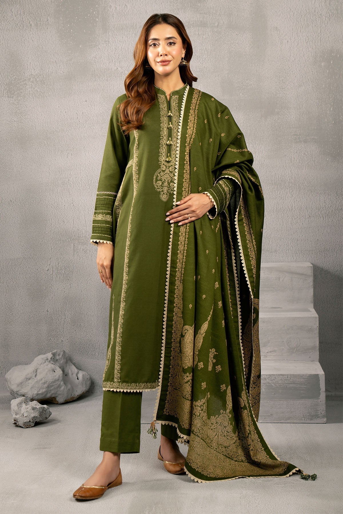 Kayseria | Winter Khaddar 24 | C6068-2 - by - Libasekhas UK - Registered Vendor of : Kayseria - 100% Original Designer Dresss