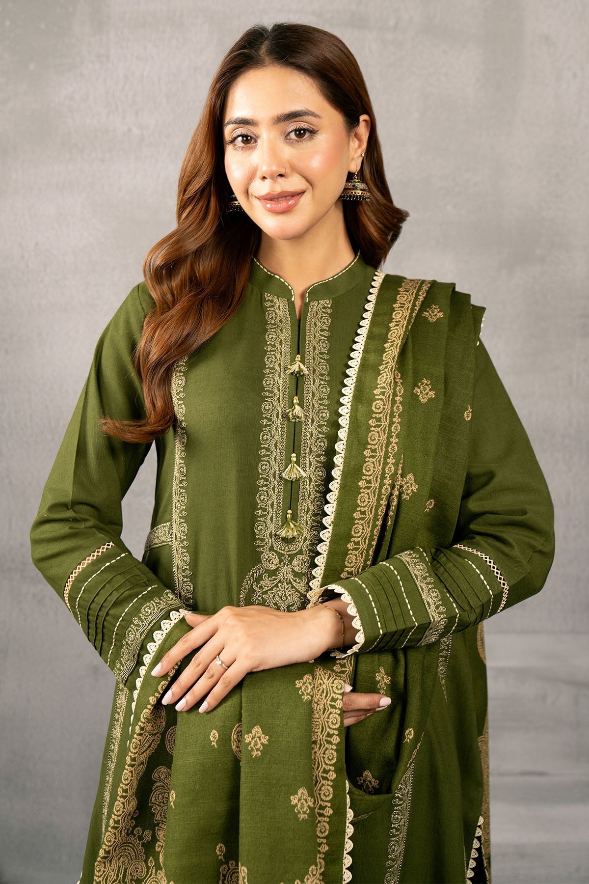 Kayseria | Winter Khaddar 24 | C6068-2 - by - Libasekhas UK - Registered Vendor of : Kayseria - 100% Original Designer Dresss