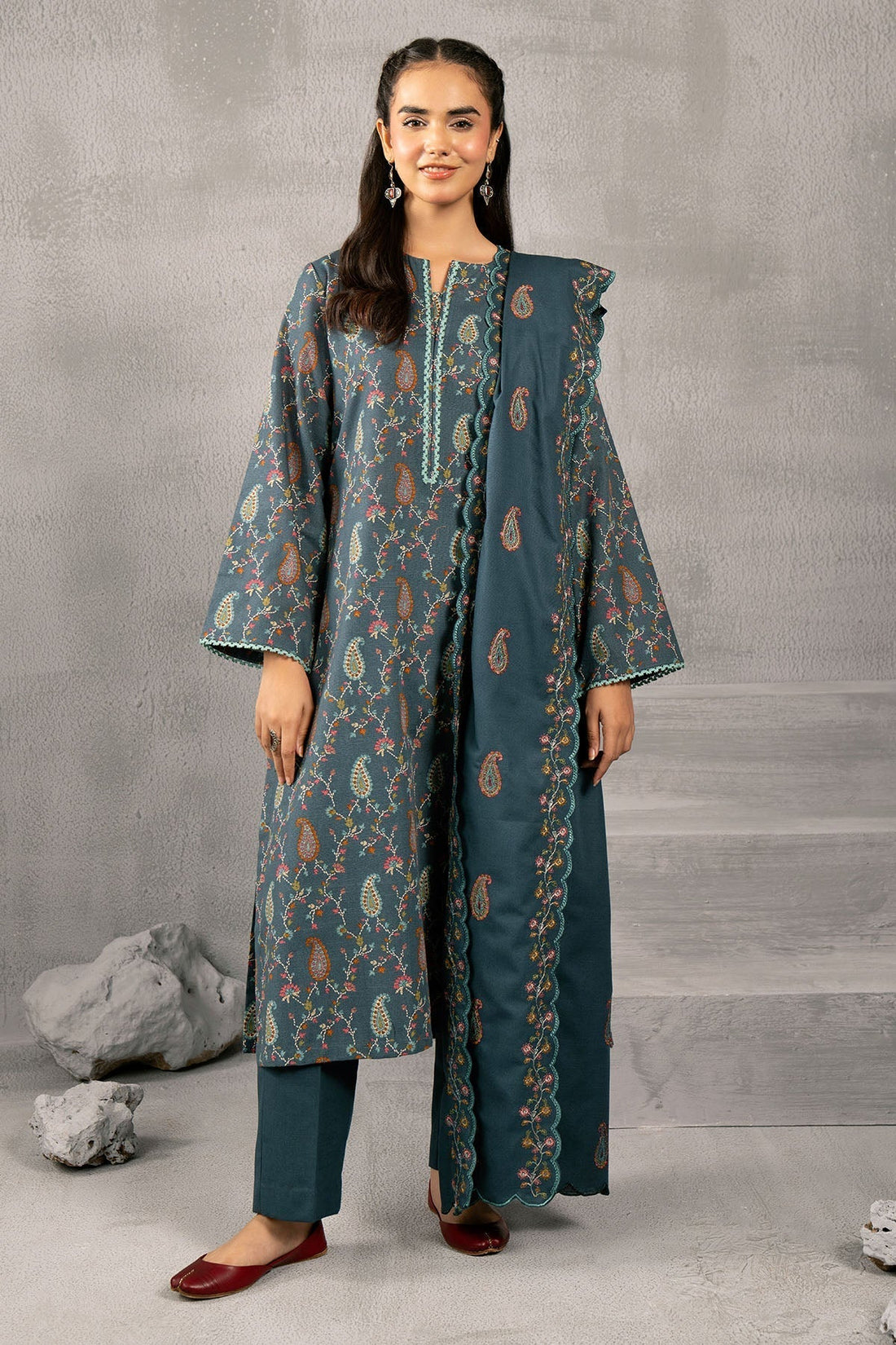 Kayseria | Winter Khaddar 24 | C6069-1 - by - Libasekhas UK - Registered Vendor of : Kayseria - 100% Original Designer Dresss
