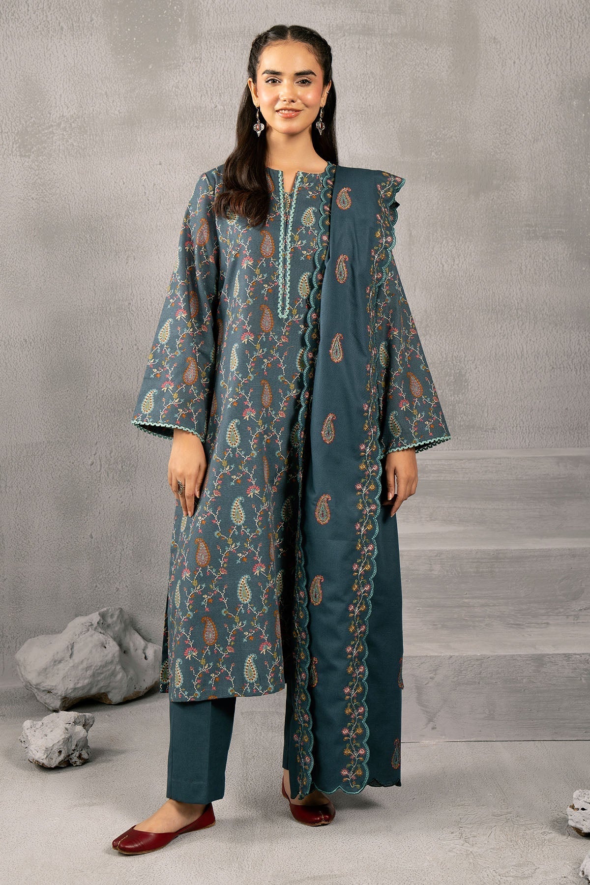 Kayseria | Winter Khaddar 24 | C6069-1 - by - Libasekhas UK - Registered Vendor of : Kayseria - 100% Original Designer Dresss