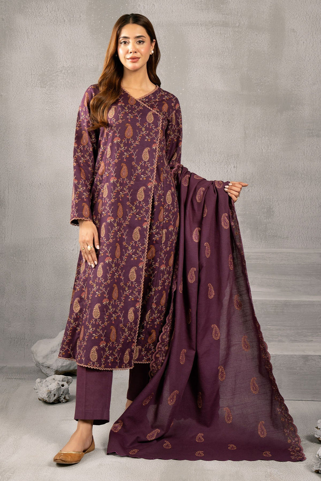 Kayseria | Winter Khaddar 24 | C6069-2 - by - Libasekhas UK - Registered Vendor of : Kayseria - 100% Original Designer Dresss