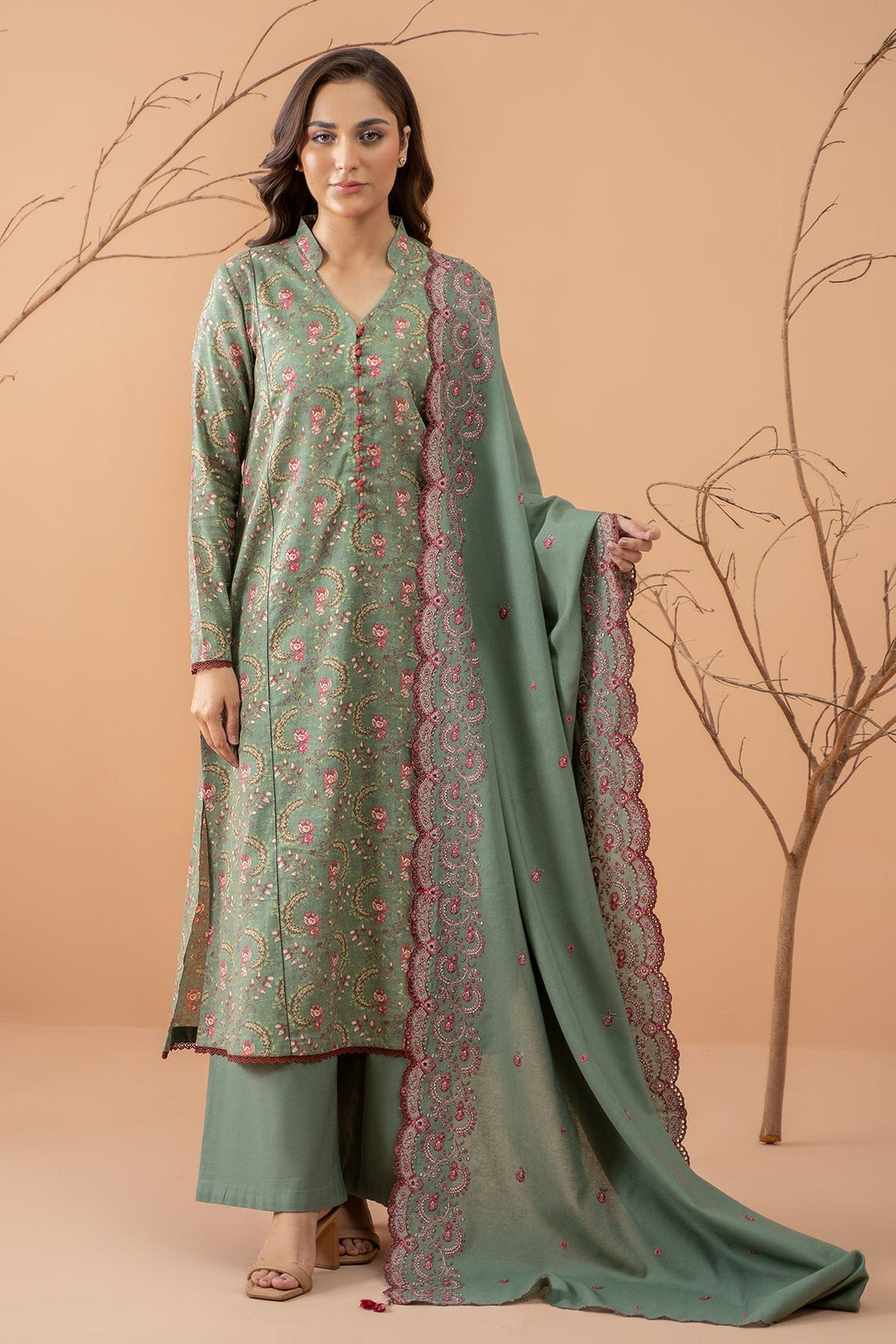 Kayseria | Winter Khaddar 24 | C6050-2 - by - Libasekhas UK - Registered Vendor of : Kayseria - 100% Original Designer Dresss