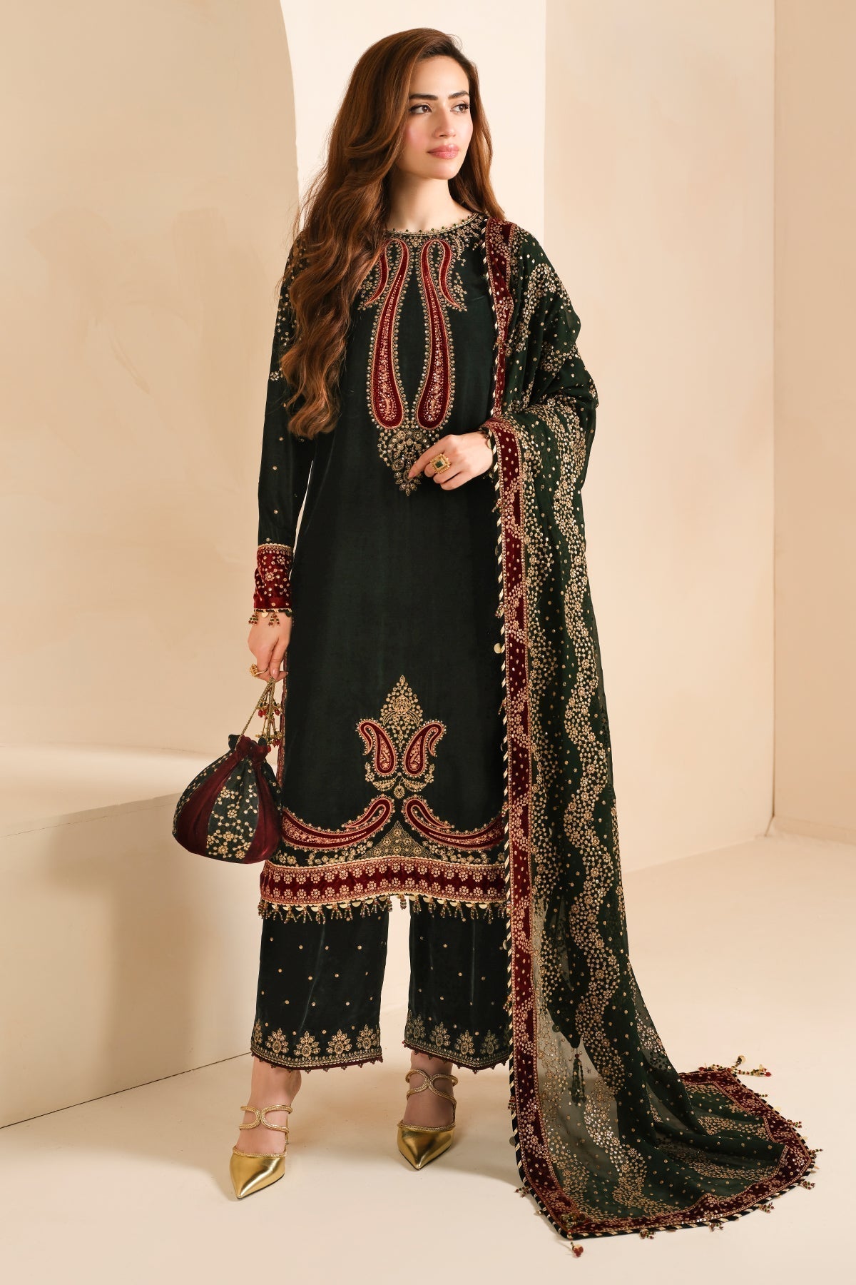 Jazmin | Velvet Edit 24 | Velvet Formal VF-2034 - by - Libasekhas UK - Registered Vendor of : Jazmin - 100% Original Designer Dresss