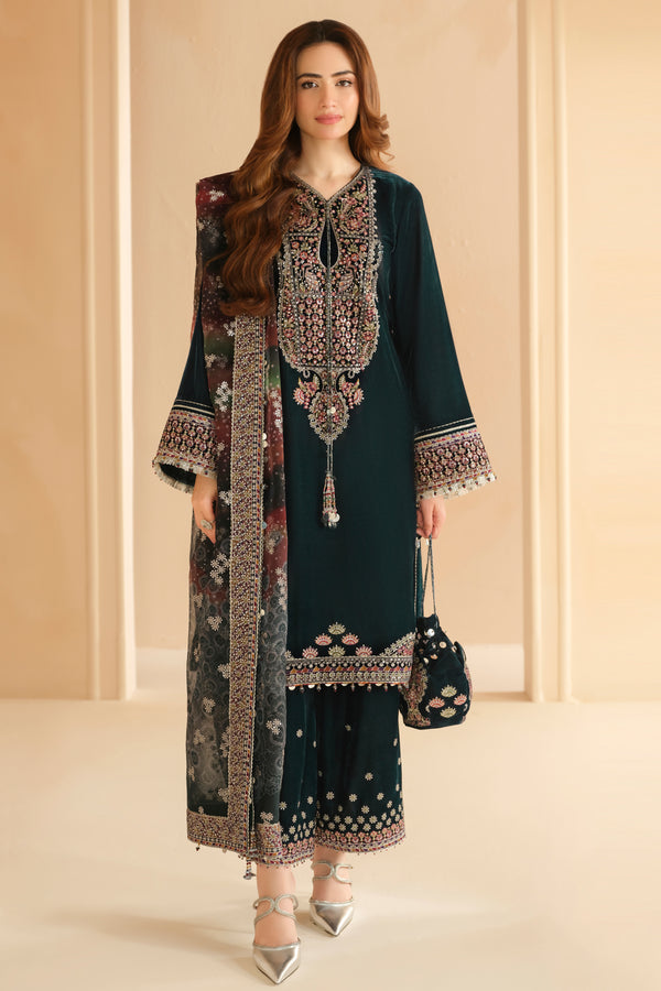Jazmin | Velvet Edit 24 |  Velvet Formal VF-2039 - by - Libasekhas UK - Registered Vendor of : Jazmin - 100% Original Designer Dresss