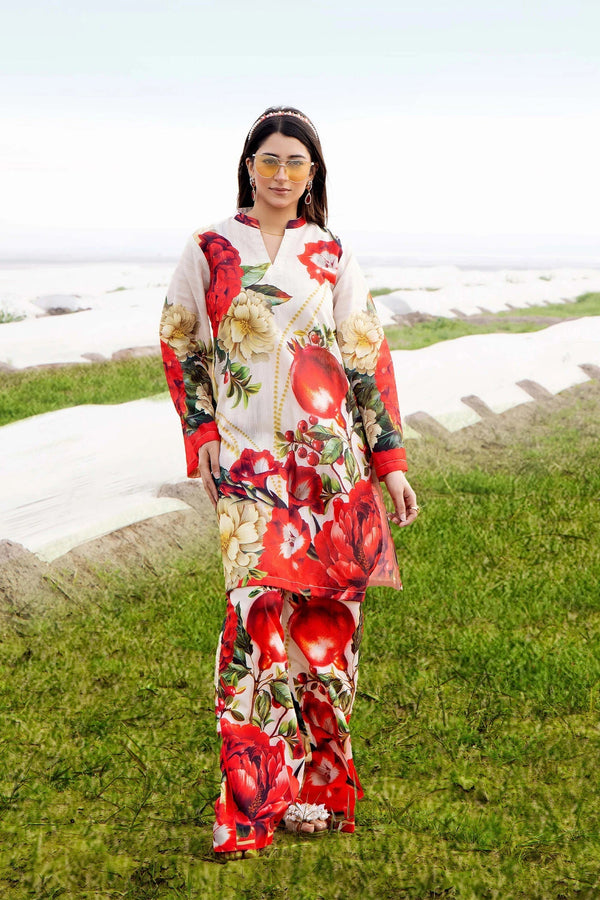 Adans Libas | Embrodiered Co Ord Sets | 4083 - by Libasekhas UK - Registered Vendor of : Adans Libas - 100% Original Designer Dress