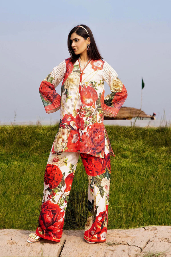 Adans Libas | Embrodiered Co Ord Sets | 4086 - by Libasekhas UK - Registered Vendor of : Adans Libas - 100% Original Designer Dress