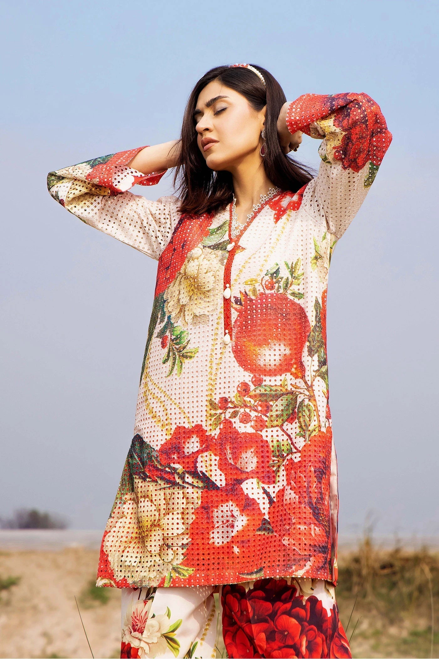 Adans Libas | Embrodiered Co Ord Sets | 4086 - by Libasekhas UK - Registered Vendor of : Adans Libas - 100% Original Designer Dress