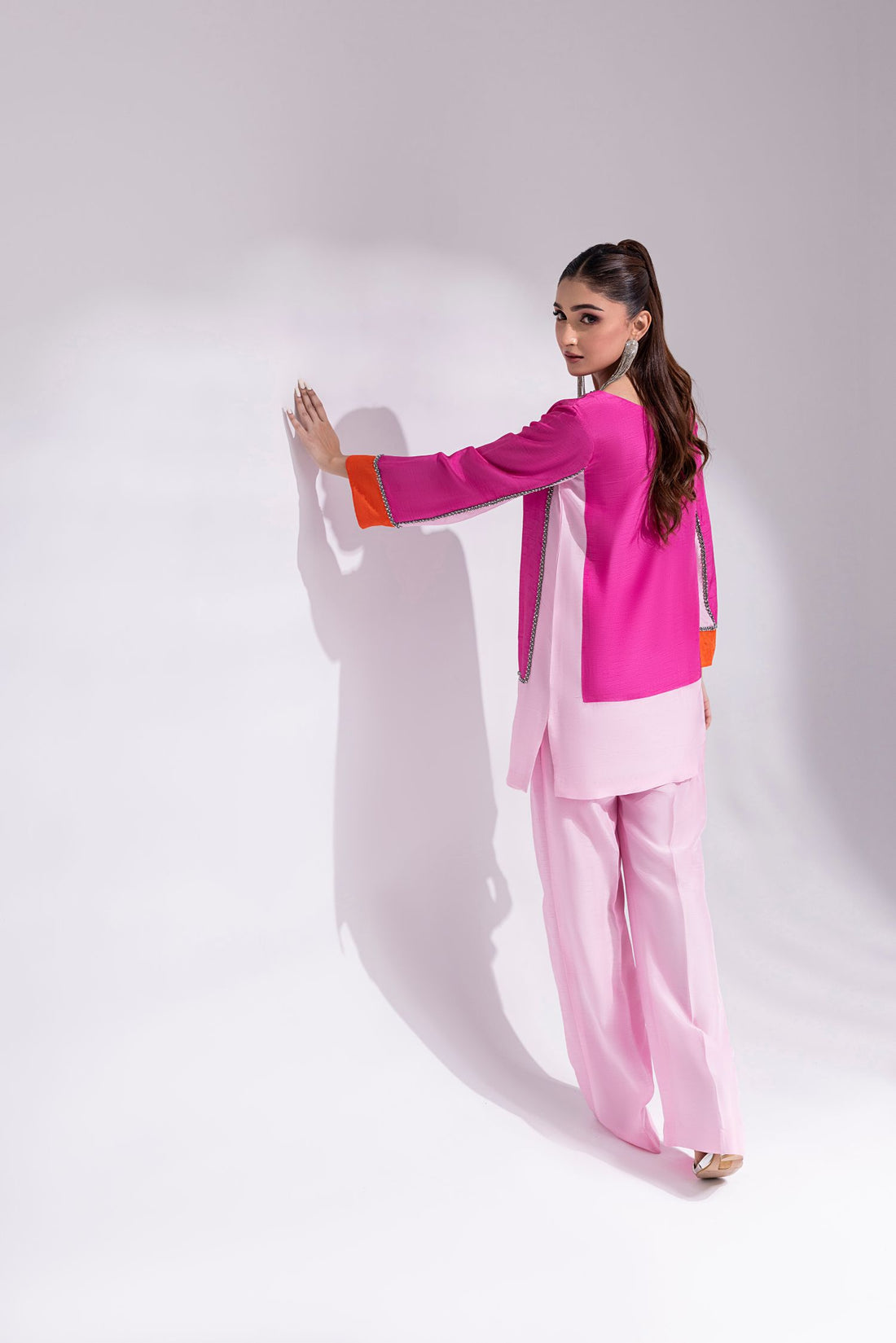 Amani | Aira Festive Wear | PINK MELON - by Libasekhas UK - Registered Vendor of : Amani - 100% Original Designer Dress
